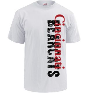 MJ Soffe Mens Cincinnati Bearcats T Shirt   Size Small, Cinn Bearcats White