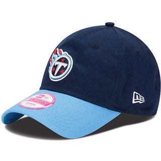 NEW ERA Womens Tennessee Titans Sideline 9FORTY One Size Fits All Cap, Navy