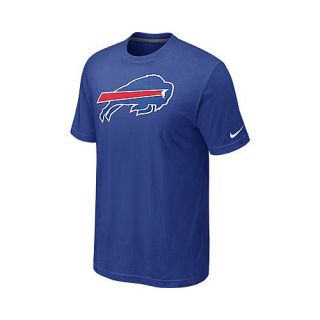 NIKE Mens Buffalo Bills Oversized Logo Short Sleeve T Shirt   Size Medium,