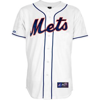 Majestic Athletic New York Mets David Wright Replica Alternate White Jersey  