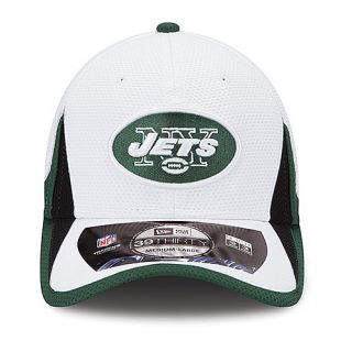 NEW ERA Mens New York Jets Training Camp 39THIRTY Stretch Fit Cap   Size S/m,