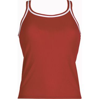 Dolfin Tankini Top Womens   Size Small, Red (6584C 250 S)