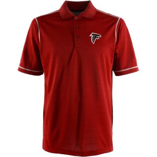 Antigua Atlanta Falcons Mens Icon Polo   Size Large, Dark Red/white (ANT