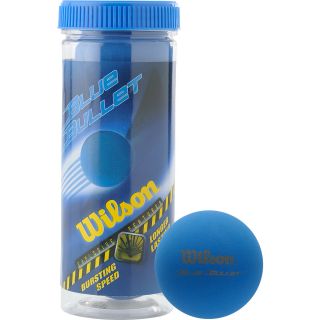 WILSON Blue Bullet Racquetballs   3 Pack, Blue