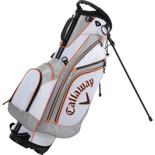 CALLAWAY Chev Stand Bag, White/grey/orange