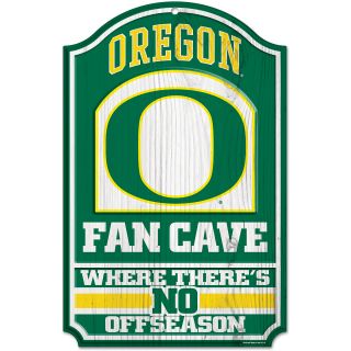 WINCRAFT Oregon Ducks 11x7 Inch Fan Cave Wooden Sign