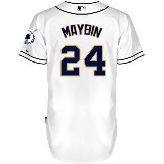 Majestic Athletic San Diego Padres Cameron Maybin Authentic Home Cool Base