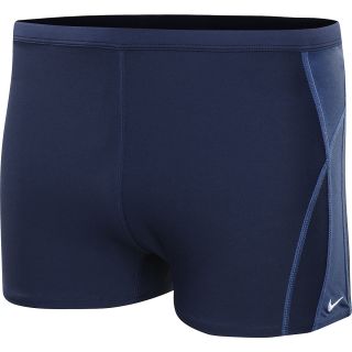 NIKE Mens Team Poly Square Leg Swimsuit   Size 32, Midnight Navy