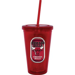 Hunter Chicago Bulls Team Color Specific Dual Walled BPA Free Sip N Go Tumbler