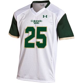 UNDER ARMOUR Mens Colorado State Rams White Replica Football Jersey   Size Xl,