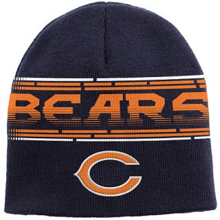 NFL Team Apparel Youth Chicago Bears Game Day Uncuffed Knit Hat   Size Youth