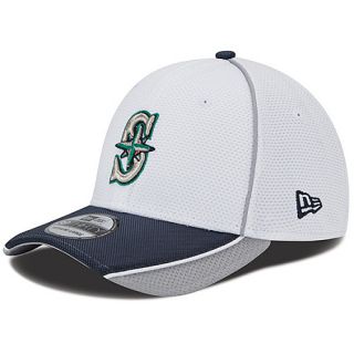 NEW ERA Mens Seattle Mariners Abrasion Plus 39THIRTY Stretch Fit Cap   Size