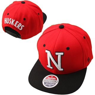 Zephyr Nebraska Cornhuskers Apex Snapback Hat (NEBAPS0010)