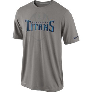 NIKE Mens Tennessee Titans Legend Football Icon T Shirt   Size Medium, Grey
