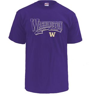 MJ Soffe Mens Washington Huskies T Shirt   Size XXL/2XL, Wash Huskies Purple