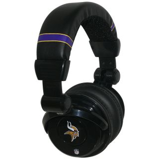 iHip Minnesota Vikings Pro DJ Headphones with Microphone (HPFBMINDJPRO)