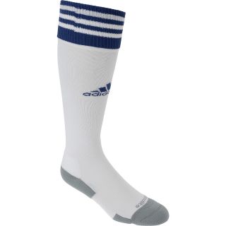 adidas Copa Zone Cushion II Soccer Socks   Size Large, White/navy