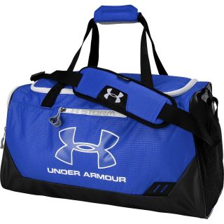 UNDER ARMOUR Hustle Duffle   Small   Size Small, Royal/black