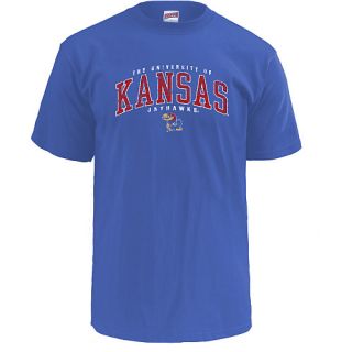 MJ Soffe Mens Kansas Jayhawks T Shirt   Size Small, Jayhawks Royal