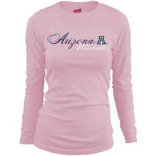 MJ Soffe Girls Arizona Wildcats Long Sleeve T Shirt   Soft Pink   Size