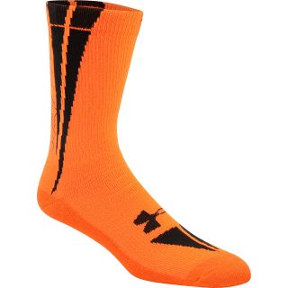 UNDER ARMOUR Mens Ignite Sublimate Crew Socks   Size Medium, Blaze Orange
