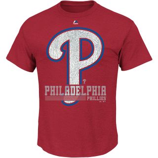 MAJESTIC ATHLETIC Mens Philadelphia Phillies 6th Inning Short Sleeve T Shirt  