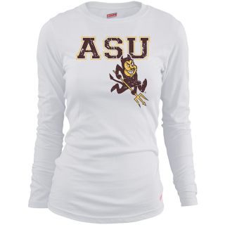 MJ Soffe Girls Arizona State Sun Devils Long Sleeve T Shirt   White   Size