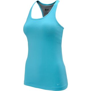 NIKE Womens Get Lean Tank Top   Size XS/Extra Small, Gamma Blue/blue
