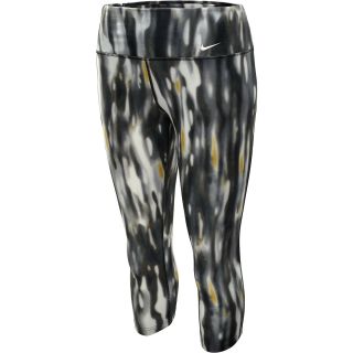 NIKE Womens Legend 2.0 Printed Tight Fit Polyester Capris   Size Xl,