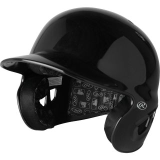 RAWLINGS Adult Coolflo Matte Batting Helmet   90 mph   Size Large, Black