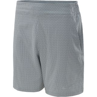 NIKE Mens Gladiator Premier 7 Tennis Shorts   Size Large, Base Grey/silver
