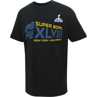 NFL Team Apparel Youth Super Bowl XLVIII Stadium Slant Short Sleeve T Shirt  