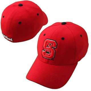 Zephyr North Carolina State Wolfpack ZH Stretch Fit Hat   Red   Size Large,