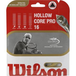 WILSON Hollow Core 16 Tennis String   16 Gauge   Size 4016g