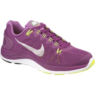 NIKE Womens Lunarglide+ 5 Running Shoes   Size 10, Grape/violet