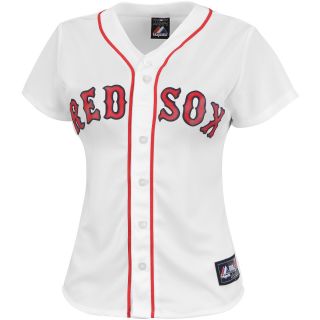 Majestic Athletic Boston Red Sox David Ortiz Womens Replica Home Jersey   Size