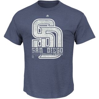 MAJESTIC ATHLETIC Mens San Diego Padres 6th Inning Short Sleeve T Shirt   Size