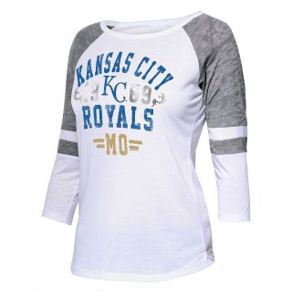 Touch By Alyssa Milano Womens Kansas City Royals Stella T Shirt   Size Large