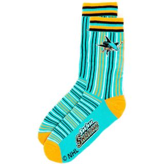 Sportin Styles San Jose Sharks Team Socks   Size Small/medium, Sj Sharks Team
