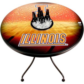 Illinois Fighting Illini Basketball 36 BucketTable with MagneticSkins