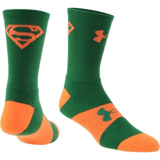 UNDER ARMOUR Mens Alter Ego Superman Performance Crew Socks   Size Medium,