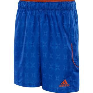 adidas Mens SpeedTrick Soccer Shorts   Size 2xl, Blue/orange