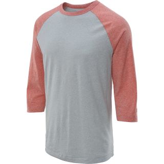 UNDER ARMOUR Mens Charged Cotton Tri Blend 3/4 Sleeve T Shirt   Size Xl,