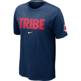 NIKE Mens Cleveland Indians Tribe Local Short Sleeve T Shirt 12   Size