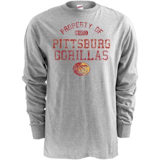 MJ Soffe Mens Pittsburg State Gorillas Long Sleeve T Shirt   Size Medium,