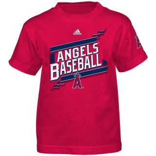 adidas Youth Los Angeles Angels of Anaheim Pennant Chaser Short Sleeve T Shirt  