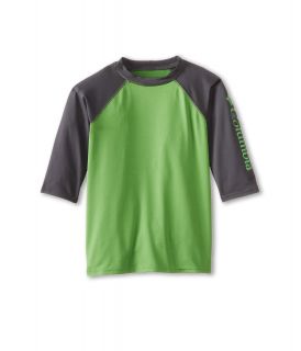 Columbia Kids Mini Breaker II S/S Sunguard Top Boys T Shirt (Green)