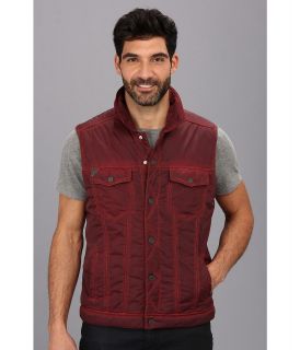 Silver Jeans Co. Quilted Vest Mens Vest (Mahogany)