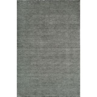 Hand loomed Loft Gabbeh Grey Wool Rug (36 X 56)