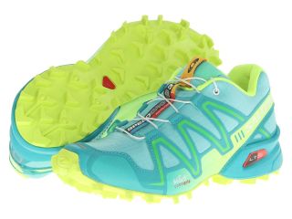 Salomon Speedcross 3 Womens Running Shoes (Green)